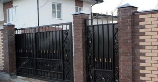 Купить распашные ворота кованные Миасс, цена от 4858 руб.